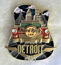 Hard Rock Cafe Detroit Limited Edition Original Icon City Series Pin # 84320