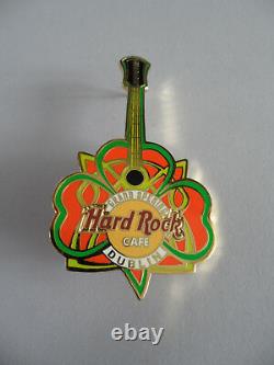 Hard Rock Cafe Dublin 2004 Grand Opening Ireland Shamrock HRC Pin (Sold out)