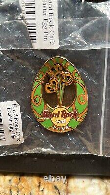 Hard Rock Cafe Easter Egg 2004 Stained Glass Like Flower Pin Series 11 In Total