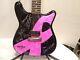 Hard Rock Cafe Epiphone Guitar 2009 Breast Cancer Special Edition Signed