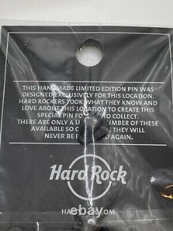 Hard Rock Cafe Exclusive City Tee PIN V15 New York Times Square Taxi Guitar HTF
