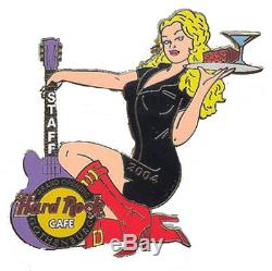 Hard Rock Cafe GOTHENBURG Grand Opening STAFF Girl pin LE50