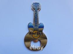 Hard Rock Cafe GRAN CANARIA Sand Dune Guitar with Logo Magnet Bottle Opener