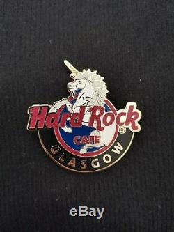 Hard Rock Cafe Glasgow Global Logo Series Pin Very Rare