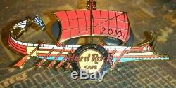 Hard Rock Cafe Glyfada Grand Opening G. O Ancient Warrior Ship 2010 Pin