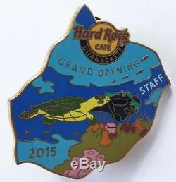 Hard Rock Cafe Guanacaste Silver Grand Opening Staff Pin Le 50
