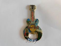 Hard Rock Cafe Guitar with HRC Logo Magnet Bottle Opener LEEDS