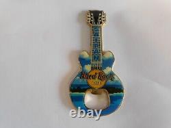 Hard Rock Cafe Guitar with HRC Logo Magnet Bottle Opener SAIPAN USA
