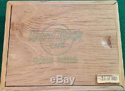 Hard Rock Cafe HONG KONG 2002 GRAND OPENING 3 PIN Set Wood Box #138/300 #17268