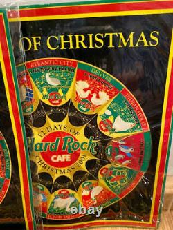 Hard Rock Cafe HRC 2001 12 Days of Christmas 13 pc Complete Set LE 500