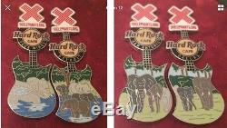 Hard Rock Cafe HRC AZA Elephant Lapel Pin Set Complete Series Elefanten 43 Pins