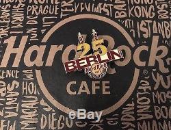 Hard Rock Cafe HRC Berlin 25th Anniversary 2017 Pin Set NEW (6 Pins) + Party Pin