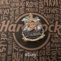Hard Rock Cafe HRC GOTHENBURG GÖTEBORG CITY ICON SERIES 2015 Lapel Pin LE 100