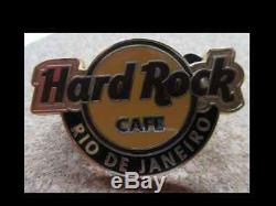 Hard Rock Cafe- HRC Rio de Janeiro Classic Logo Pin