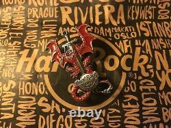 Hard Rock Cafe HRC SHANGHAI CHINA Dragon & Dagger D&D Lapel Pin NEW Neu
