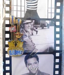 Hard Rock Cafe HRI Elvis in Film'02 set of 4 Pins