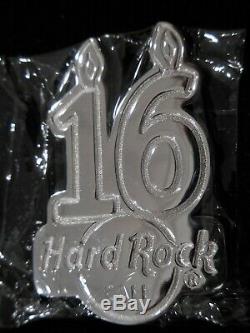 Hard Rock Cafe HRI STAFF 16 Year Sterling Service Pin