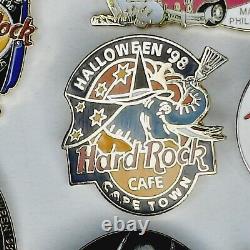 Hard Rock Cafe Halloween Pin 1998 1999 LOT OF 18 Vintage Pins