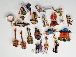 Hard Rock Cafe Halloween Pin 2002 LOT OF 18 Vintage Pins