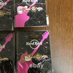 Hard Rock Cafe Hello Kitty Fender Guitar Pin