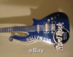 Hard Rock Cafe Hollywood Cloud Guitar Pin Blue Angel Rare Prince