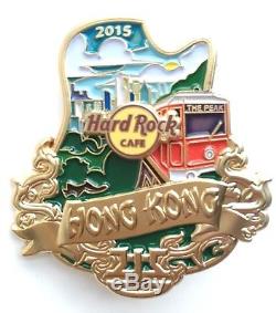 Hard Rock Cafe Hong Kong The Peak Icon City Series 2015 Pin Le100