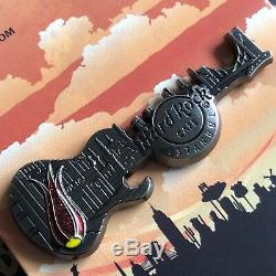 Hard Rock Cafe ISTANBUL CLOSED 3D Skyline Guitar Series 16 Pin LE 200