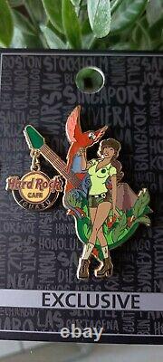 Hard Rock Cafe Iguazu Girl Pin The Never Opened Cafe 2015