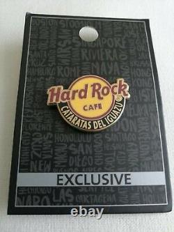 Hard Rock Cafe Iguazu Logo Pin The Never Opened Cafe Last Pin