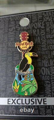 Hard Rock Cafe Iguazu The Never Opened Cafe BIRD PIN RARE Toucan