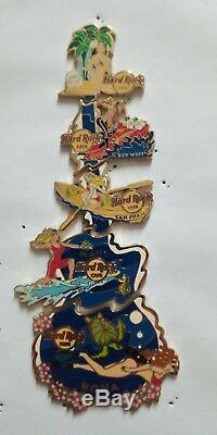 Hard Rock Cafe Islands puzzle pins. Extremely Rare