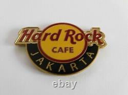 Hard Rock Cafe JAKARTA Round City Logo Magnet (no bottle opener)
