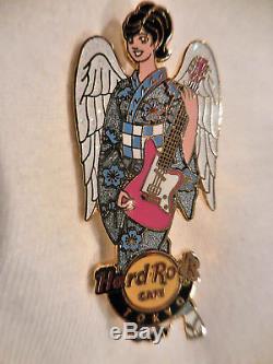 Hard Rock Cafe Japanese Rock Angel Geisha'07 Pin Set of 8 Pins