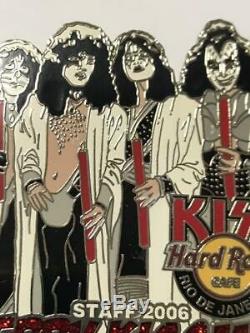 Hard Rock Cafe KISS Rio de Janeiro Staff limited Merry Kissmas Not for sale