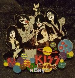 Hard Rock Cafe KISS Timeline #11 Farewell Tour Planets Online Series Pin