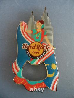 Hard Rock Cafe Kuala Lumpur Twin Tower HRC Logo Magnet Bottle Opener