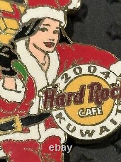 Hard Rock Cafe Kuwait Girls Of Rock Santa Claus Pin #27963 Ltd 500