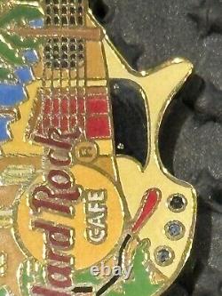 Hard Rock Cafe Kuwait Shamiah Gate Guitar Pin #28287 Ltd 300