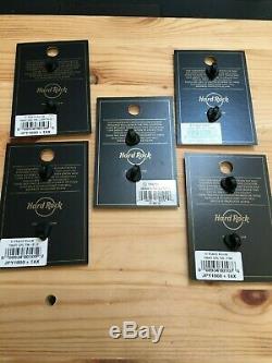 Hard Rock Cafe Kyoto Store set of Maiko Pin Badge 5pc`s limited edition