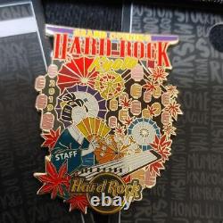 Hard Rock Cafe Kyoto opening staff pin rare Geisha Not for sale Used
