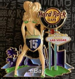 Hard Rock Cafe LAS VEGAS STRIP 2019 PINsanity #15 Sexy I-15 Girls 3 PIN Set NEW