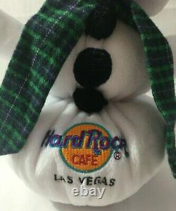 Hard Rock Cafe Las Vegas 2001 Holiday Snowman Bear Limited Edition Plush