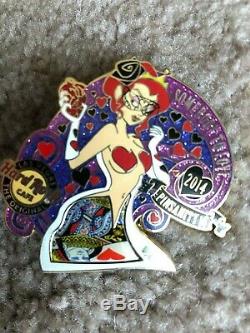 Hard Rock Cafe Las Vegas 2014 PINsanity 10 Queen Five (5) Pin Set