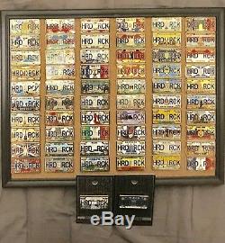 Hard Rock Cafe License Plate Compleated European Series pins