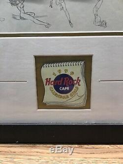 Hard Rock Cafe Limited Edition 1999 Calendar Girls Set RARE ARTIST'S PROOF CC0