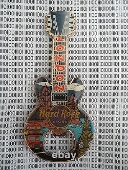 Hard Rock Cafe London Casino Tower Bridge Guitar & Logo Magnet Bottle Opener