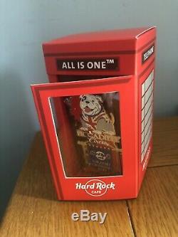 Hard Rock Cafe London Piccadilly Grand Opening Large Bull Dog Pin Badge L/e300