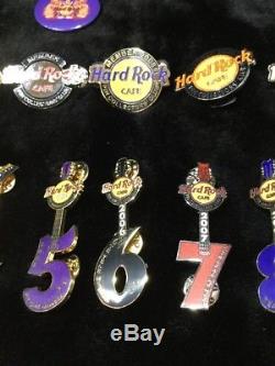 Hard Rock Cafe Lot Of 22 Pins