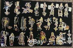 Hard Rock Cafe Lot Of 24 Sexy Girls Pins