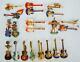 Hard Rock Cafe Lot Of 21 International Mixed Locations Guitar Pins Collection